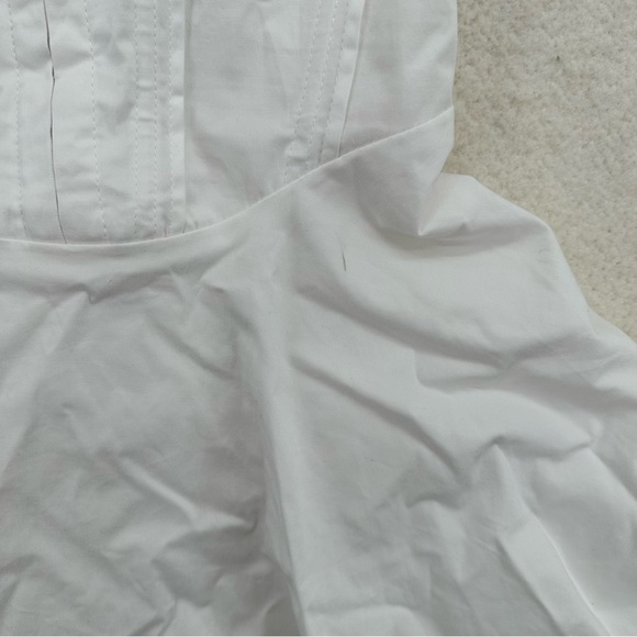 Coquette Princess Polly White Lace Trim Fit and Flare Mini Dress - Picture 8 of 9